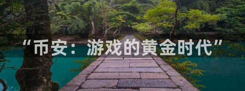 雷火电竞注册平台登录：“币安：游戏的黄金时代”